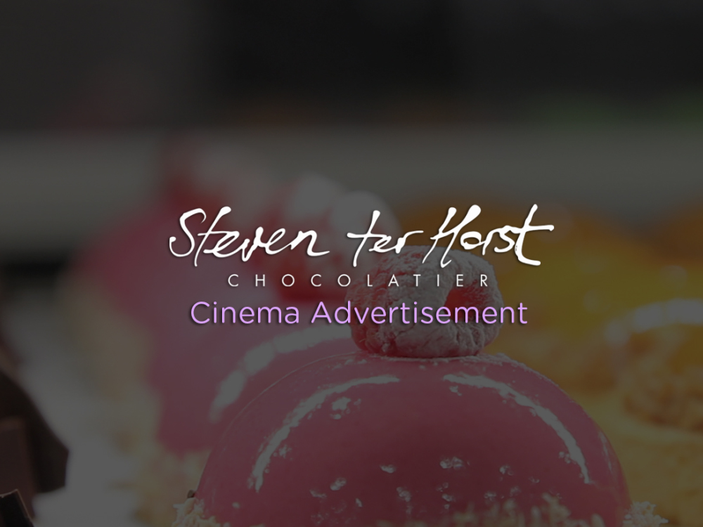 Steven ter Horst Chocolatier – Cinema Advertisement
